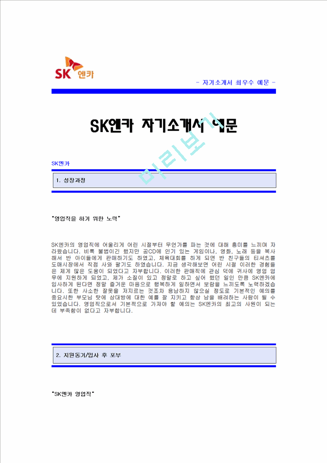 [자기소개서]SK엔카(영업직).hwp